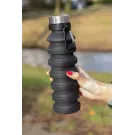 Auslaufgeschützte faltbare Silikonflasche