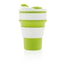 Foldable silicone cup