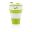 Foldable silicone cup