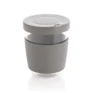 Vaso de borosilicato Ukiyo con tapa y funda de silicona