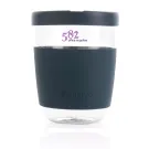 Verre 360ml avec couvercle et manchon en silicone Ukiyo