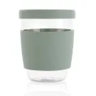Verre 360ml avec couvercle et manchon en silicone Ukiyo