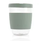 Verre 360ml avec couvercle et manchon en silicone Ukiyo