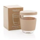 Ukiyo Borosilikatglas mit Silikondeckel & Sleeve