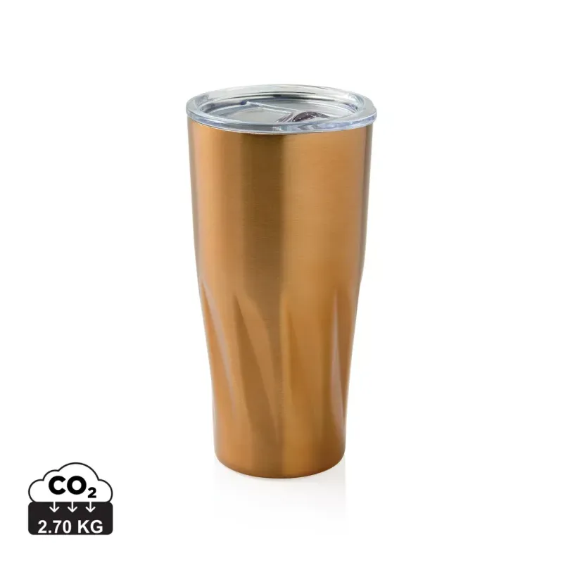 Taza al vacío con capa de cobre
