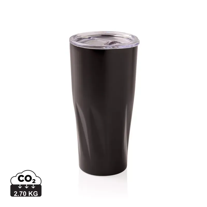 Taza al vacío con capa de cobre