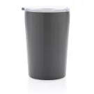 Tasse moderne en acier inoxydable recyclé RCS avec couvercle