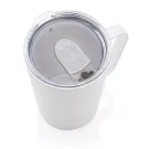 Tasse moderne en acier inoxydable recyclé RCS avec couvercle