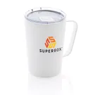 Tazza termica in acciaio inox riciclato RCS con tappo 420ml