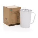 Tazza termica in acciaio inox riciclato RCS con tappo 420ml