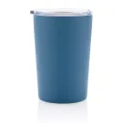 Tasse moderne en acier inoxydable recyclé RCS avec couvercle