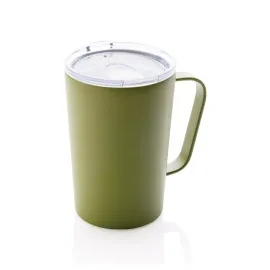 Tazza termica in acciaio inox riciclato RCS con tappo 420ml
