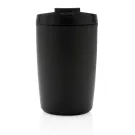 GRS recycelter PP-Becher mit Flip-Deckel