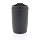 GRS recycelter PP-Becher mit Flip-Deckel