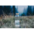 GRS RPET bottle with bamboo lid