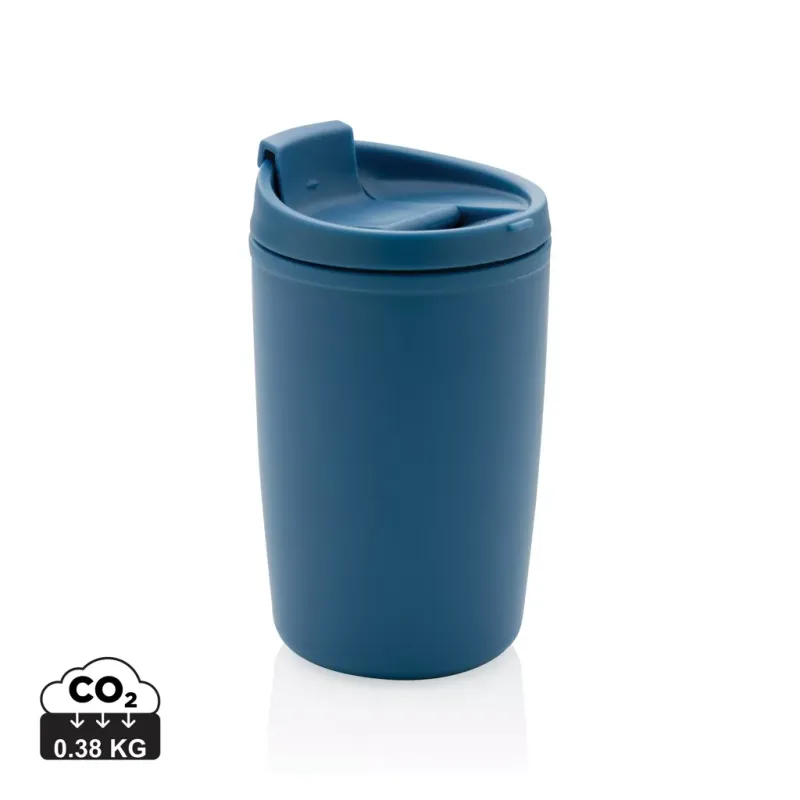 Mug en PP recyclé GRS avec couvercle à bascule