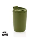 GRS recycelter PP-Becher mit Flip-Deckel