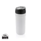 Bicchiere in acciaio riciclato RCS con tappo caldo/freddo