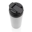 Bicchiere in acciaio riciclato RCS con tappo caldo/freddo