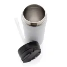 Bicchiere in acciaio riciclato RCS con tappo caldo/freddo
