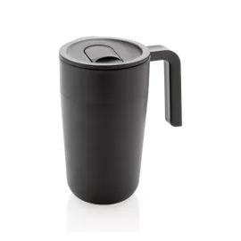 Tasse en acier inoxydable et PP recyclé GRS avec poignée