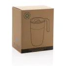 GRS Recycled PP and SS mug with handle