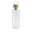 GRS rPET Flasche with Bambusdeckel und Griff