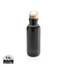 GRS rPET Flasche with Bambusdeckel und Griff