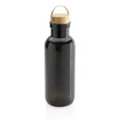 GRS rPET Flasche with Bambusdeckel und Griff
