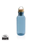 GRS RPET bottle with bamboo lid and handle