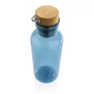 GRS rPET Flasche with Bambusdeckel und Griff