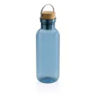 GRS RPET bottle with bamboo lid and handle