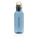 GRS rPET Flasche with Bambusdeckel und Griff