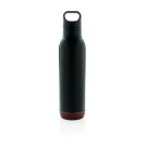 Bouteille isotherme étanche avec finition liège