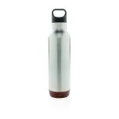 Bouteille isotherme étanche avec finition liège