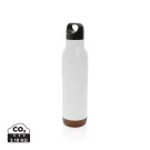 Bouteille isotherme étanche avec finition liège
