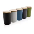 GRS rPP-Becher mit Bambusdeckel