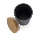 Tazza in rPP GRS con tappo in bambù