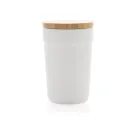 GRS rPP-Becher mit Bambusdeckel