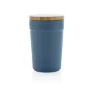 GRS rPP-Becher mit Bambusdeckel