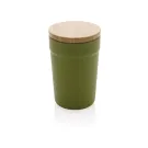 GRS rPP-Becher mit Bambusdeckel