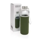 Glasflasche mit Neopren-Sleeve