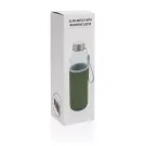 Glasflasche mit Neopren-Sleeve