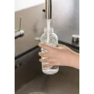 Auslaufsichere Trinkflasche mit Metalldeckel