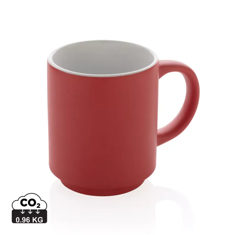 Ceramic stackable mug
