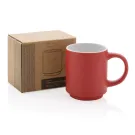 Taza apilable de cerámica