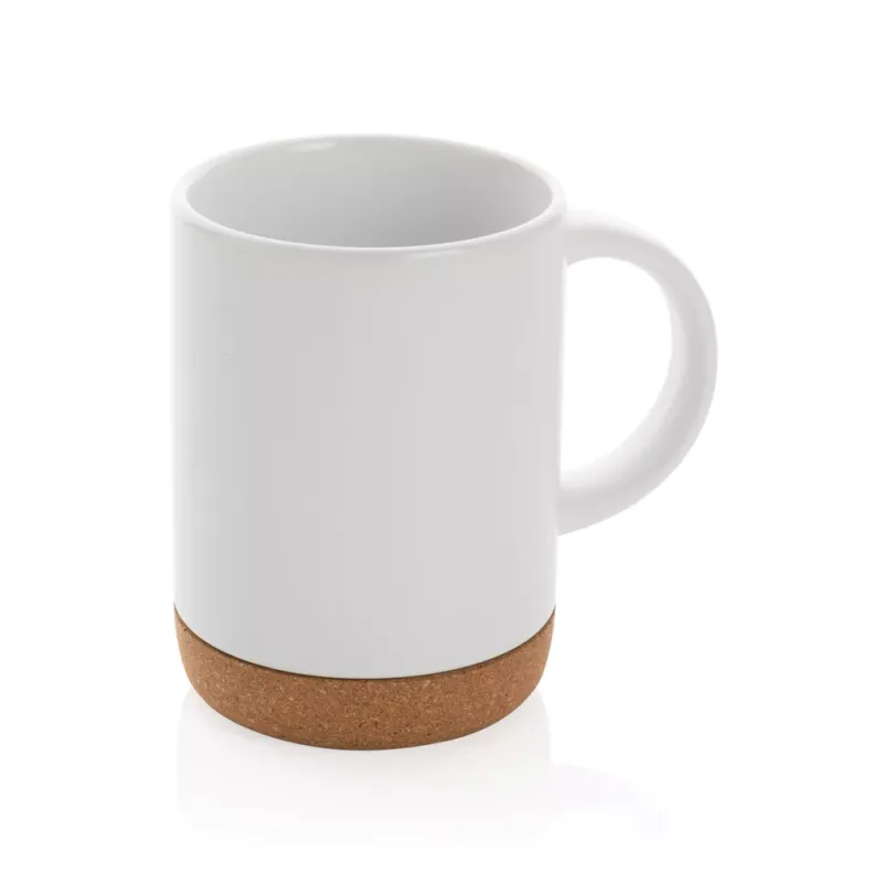 Keramikbecher mit Korkboden