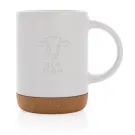 Keramikbecher mit Korkboden