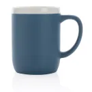 Mug en céramique avec bord blanc