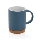 Tazza in ceramica con base in sughero